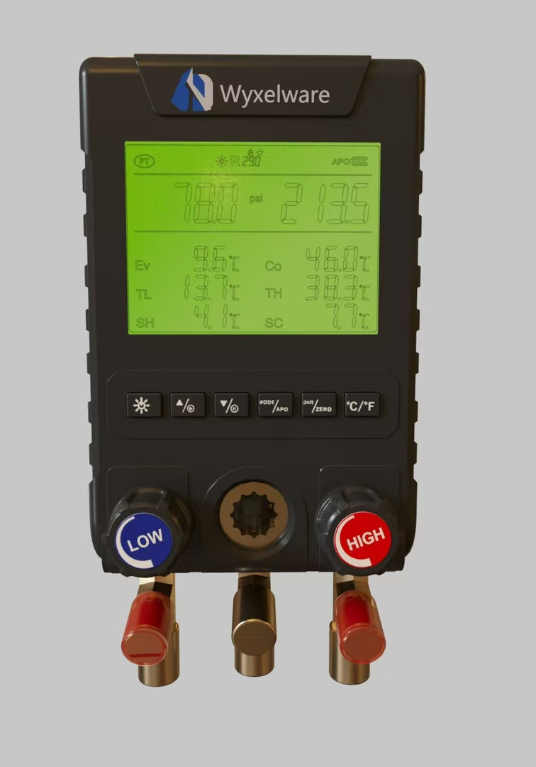 A2L Compatible Digital Manifold Gage